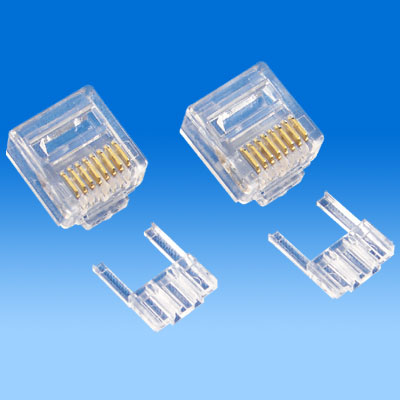 ZH-116 8P8C CAT6 PLUG,SHORT BODY,WITH INSERT